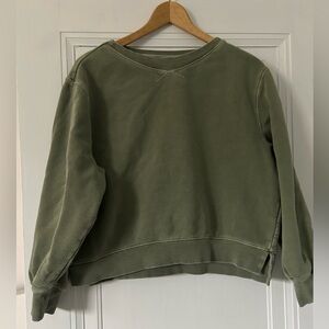 Alex Mill Olive Green Sweatshirt